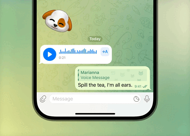 Масштабне оновлення Telegram: підбірка каналів, розшифровка голосових повідомлень та багато іншого